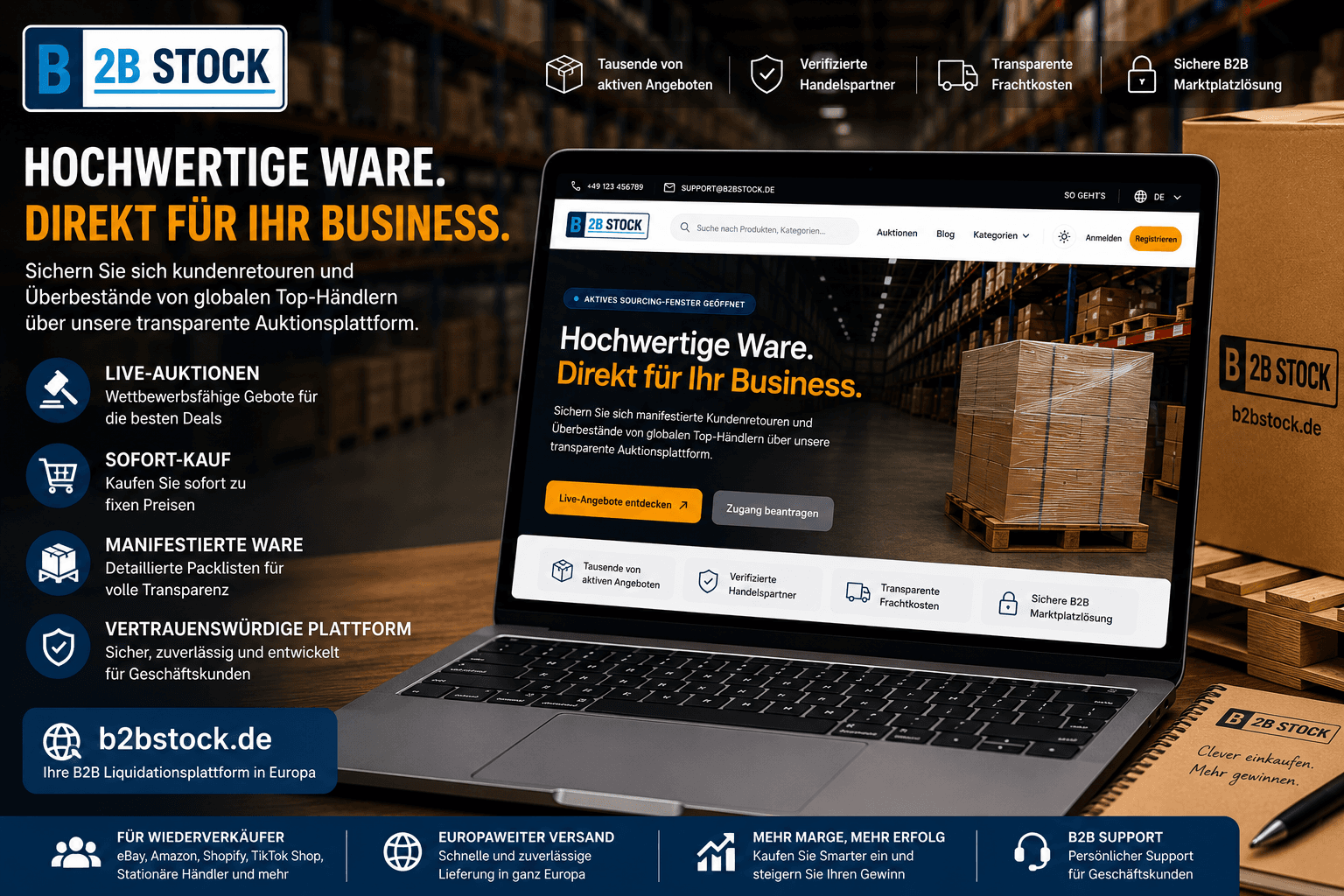 Best B-Stock Alternative in Europe for Amazon Return Pallets